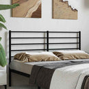 vidaXL fekete fém csere fejtámla 120 cm