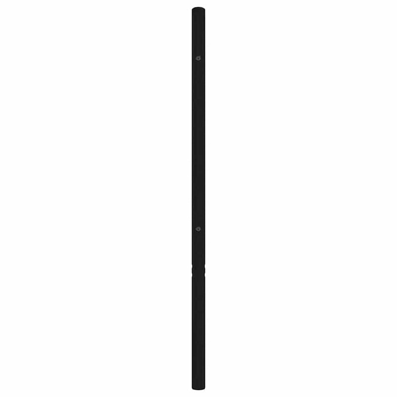 vidaXL fekete fém fejtámla 180 cm