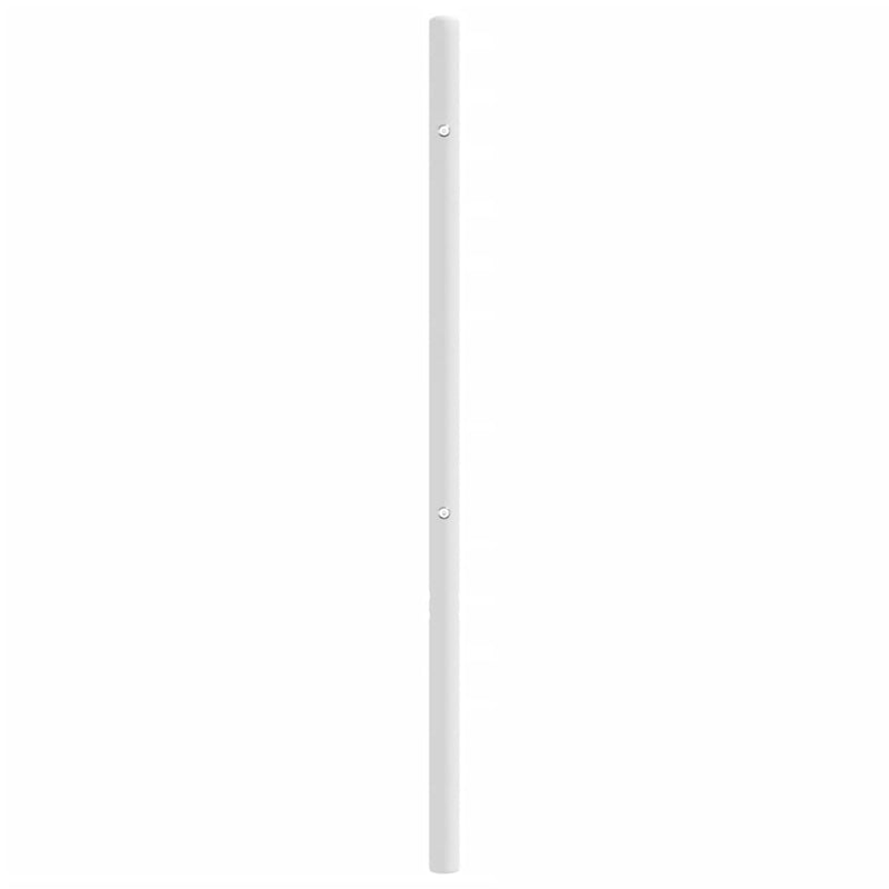 vidaXL fehér fém fejtámla 75 cm