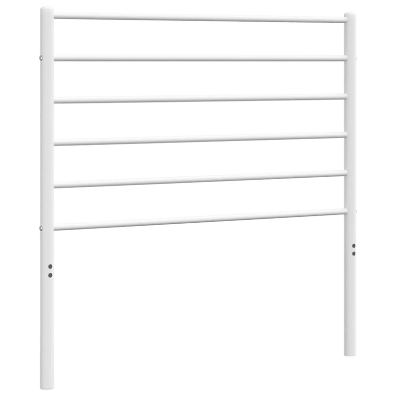 vidaXL fehér fém fejtámla 100 cm