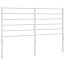 vidaXL fehér fém fejtámla 135 cm