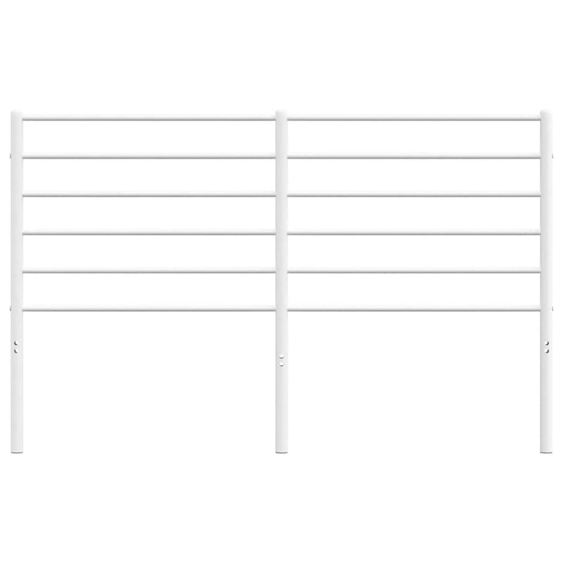 vidaXL fehér fém fejtámla 135 cm