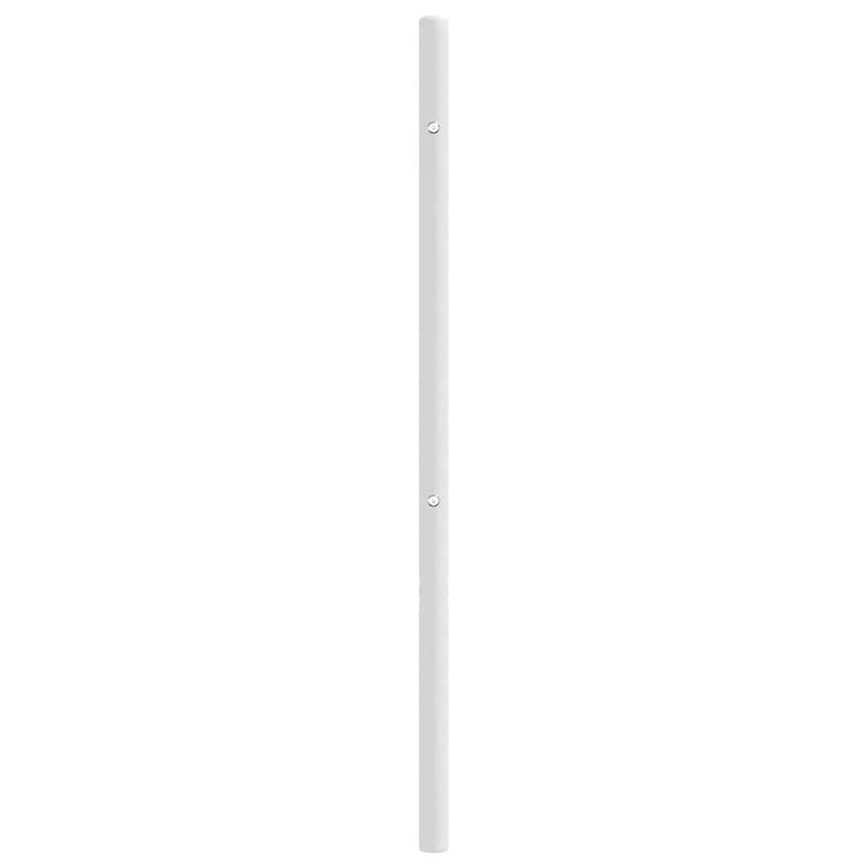 vidaXL fehér fém fejtámla 135 cm