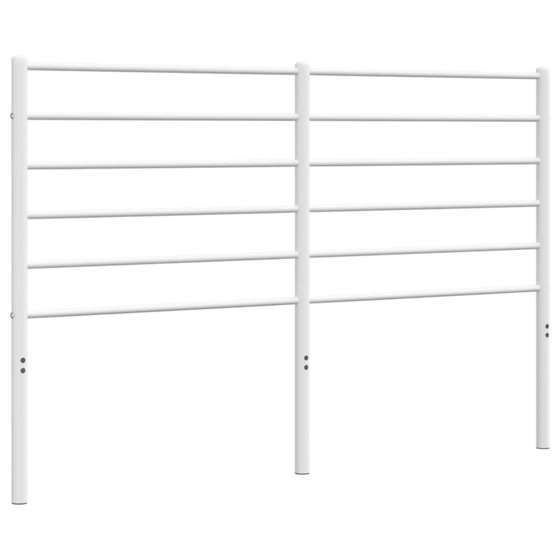 vidaXL fehér fém fejtámla 140 cm