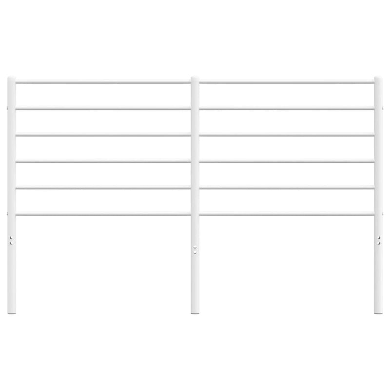 vidaXL fehér fém fejtámla 140 cm