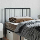 vidaXL fekete fém csere fejtámla 90 cm