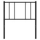 vidaXL fekete fém csere fejtámla 90 cm