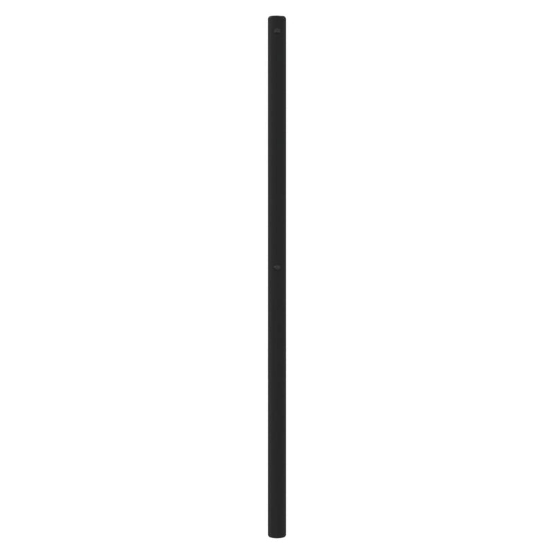 vidaXL fekete fém fejtámla 90 cm