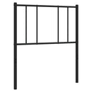 vidaXL fekete fém csere fejtámla 100 cm