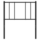 vidaXL fekete fém csere fejtámla 100 cm
