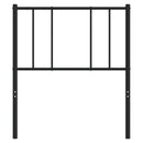 vidaXL fekete fém csere fejtámla 107 cm