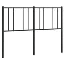 vidaXL fekete fém csere fejtámla 135 cm