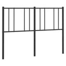 vidaXL fekete fém csere fejtámla 140 cm