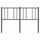 vidaXL fekete fém fejtámla 150 cm