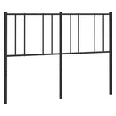 vidaXL fekete fém csere fejtámla 160 cm