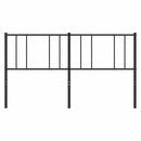 vidaXL fekete fém csere fejtámla 180 cm