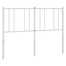 vidaXL fehér fém csere fejtámla 120 cm