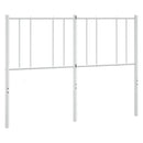 vidaXL fehér fém csere fejtámla 135 cm
