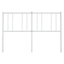vidaXL fehér fém csere fejtámla 135 cm