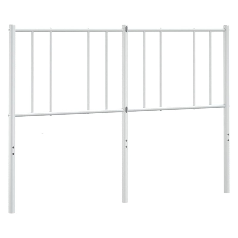 vidaXL fehér fém fejtámla 150 cm