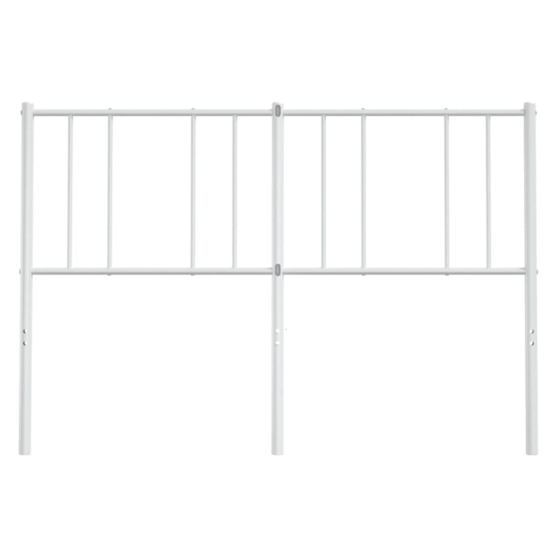 vidaXL fehér fém fejtámla 150 cm