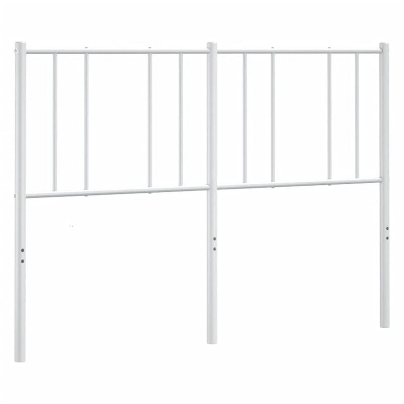 vidaXL fehér fém fejtámla 150 cm