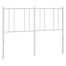 vidaXL fehér fém csere fejtámla 160 cm