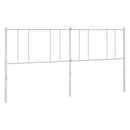 vidaXL fehér fém csere fejtámla 180 cm