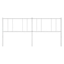 vidaXL fehér fém csere fejtámla 180 cm