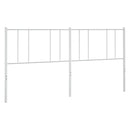 vidaXL fehér fém csere fejtámla 180 cm