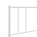 vidaXL fehér fém csere fejtámla 180 cm