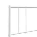 vidaXL fehér fém csere fejtámla 193 cm