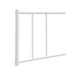 vidaXL fehér fém csere fejtámla 200 cm