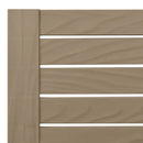 vidaXL világosbarna polipropilén napágy 155 x 58 x 83 cm