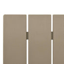 vidaXL világosbarna polipropilén kerti adirondack szék 75x88,5x89,5 cm
