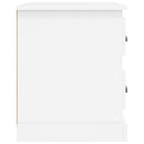 vidaXL fehér szerelt fa éjjeliszekrény 39 x 39 x 47,5 cm