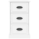 vidaXL fehér szerelt fa éjjeliszekrény 39 x 39 x 67 cm