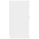 vidaXL fehér szerelt fa tálalószekrény 70x35,5x67,5 cm