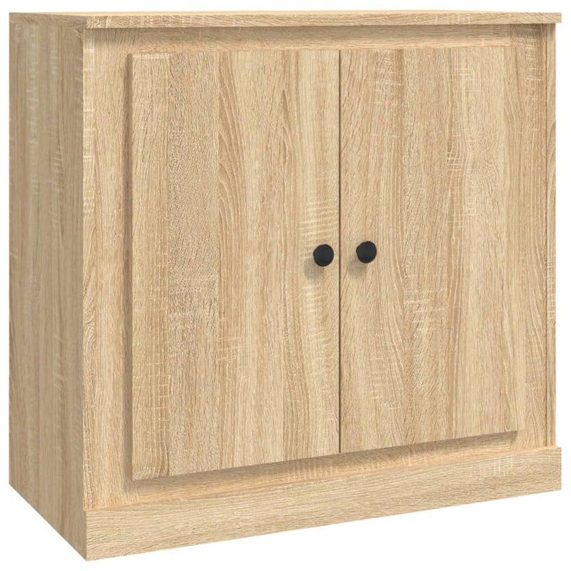 vidaXL sonoma tölgy színű szerelt fa tálalószekrény 70x35,5x67,5 cm