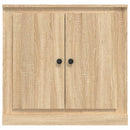vidaXL sonoma tölgy színű szerelt fa tálalószekrény 70x35,5x67,5 cm