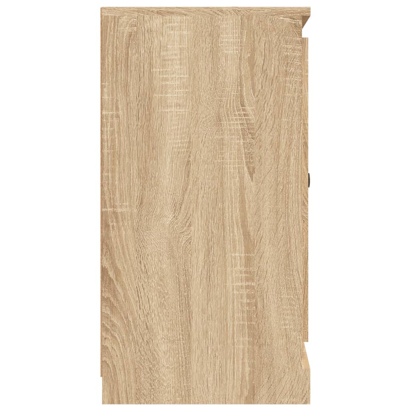 vidaXL sonoma tölgy színű szerelt fa tálalószekrény 70x35,5x67,5 cm