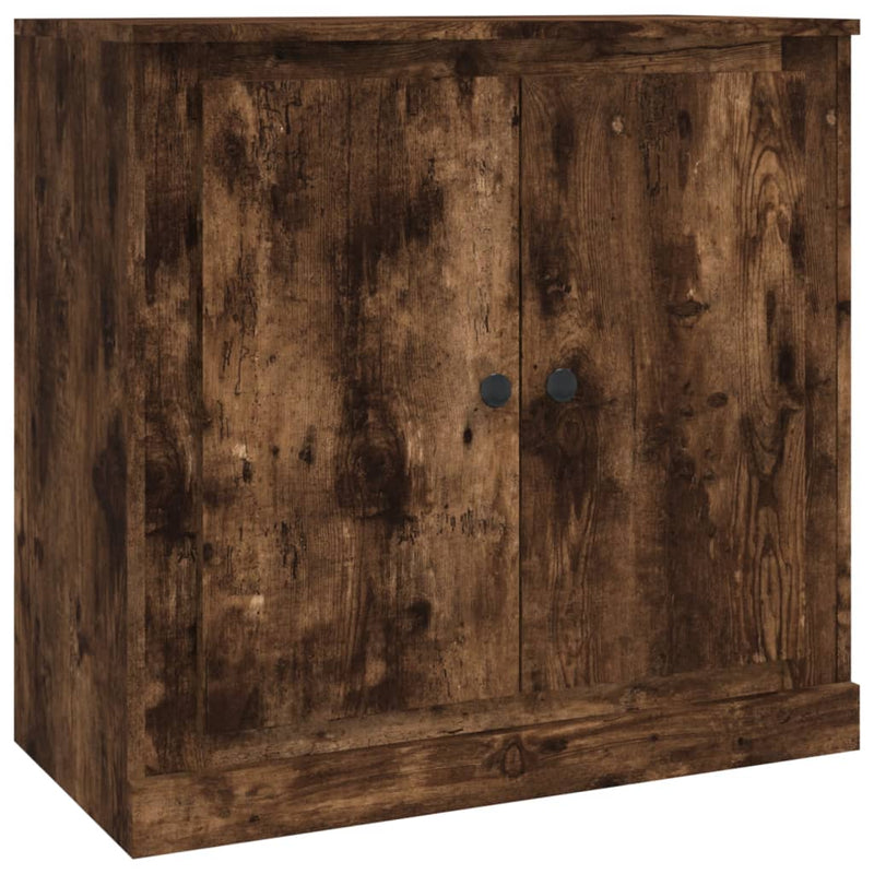 vidaXL sonoma tölgy színű szerelt fa tálalószekrény 70x35,5x67,5 cm