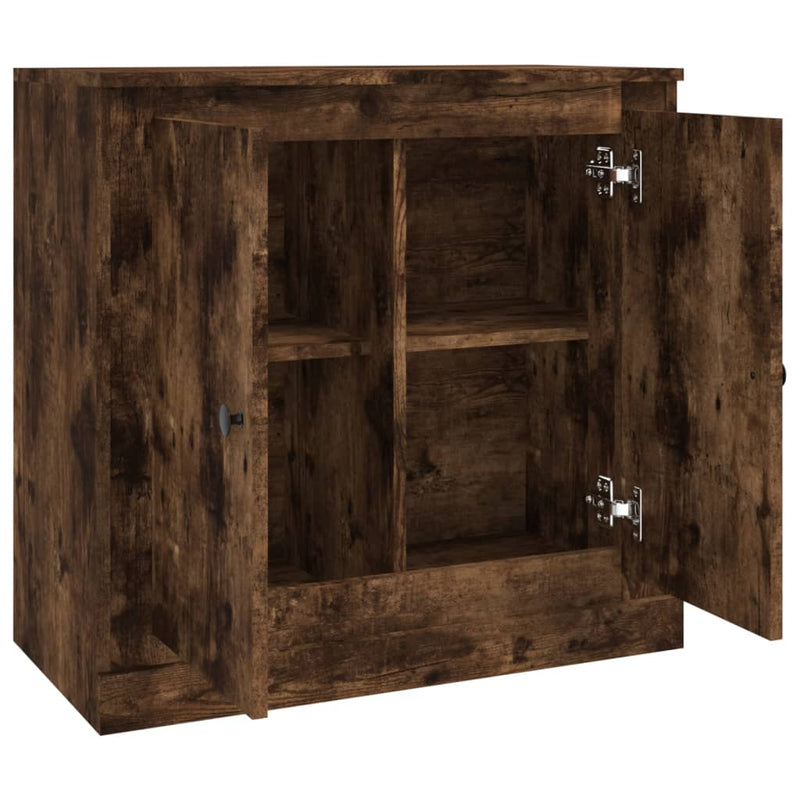 vidaXL sonoma tölgy színű szerelt fa tálalószekrény 70x35,5x67,5 cm