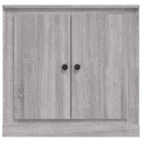 vidaXL szürke sonoma színű szerelt fa tálalószekrény 70x35,5x67,5 cm