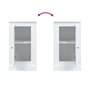 vidaXL fehér szerelt fa tálalószekrény 37,5 x 35,5 x 67,5 cm