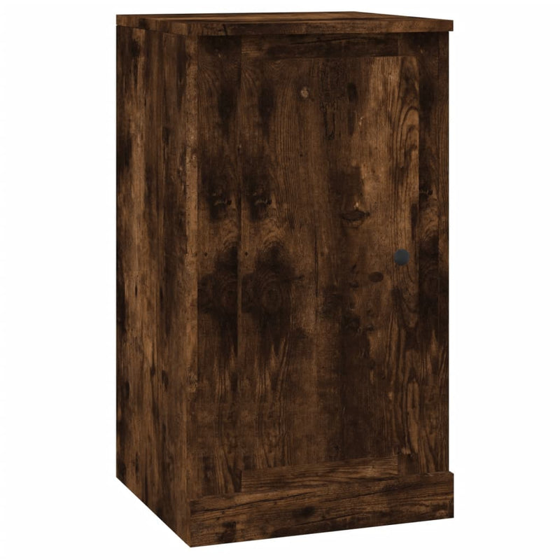 vidaXL füstös tölgy színű szerelt fa tálalószekrény 37,5x35,5x67,5 cm