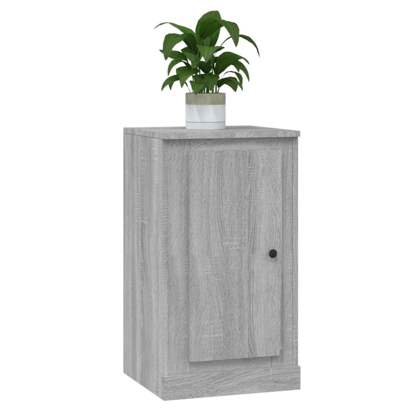 vidaXL szürke sonoma színű szerelt fa tálalószekrény 37,5x35,5x67,5 cm