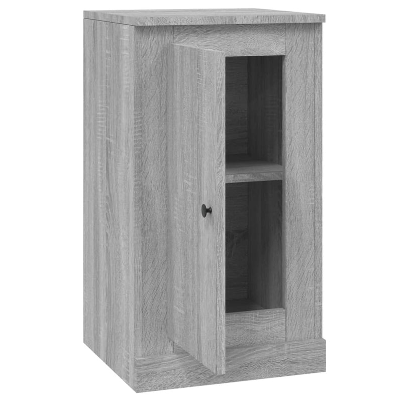vidaXL szürke sonoma színű szerelt fa tálalószekrény 37,5x35,5x67,5 cm