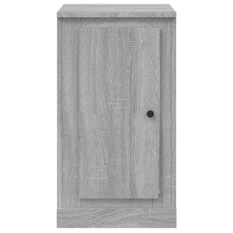 vidaXL szürke sonoma színű szerelt fa tálalószekrény 37,5x35,5x67,5 cm