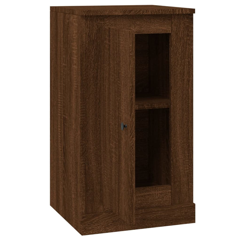 vidaXL barna tölgy színű szerelt fa tálalószekrény 37,5x35,5x67,5 cm